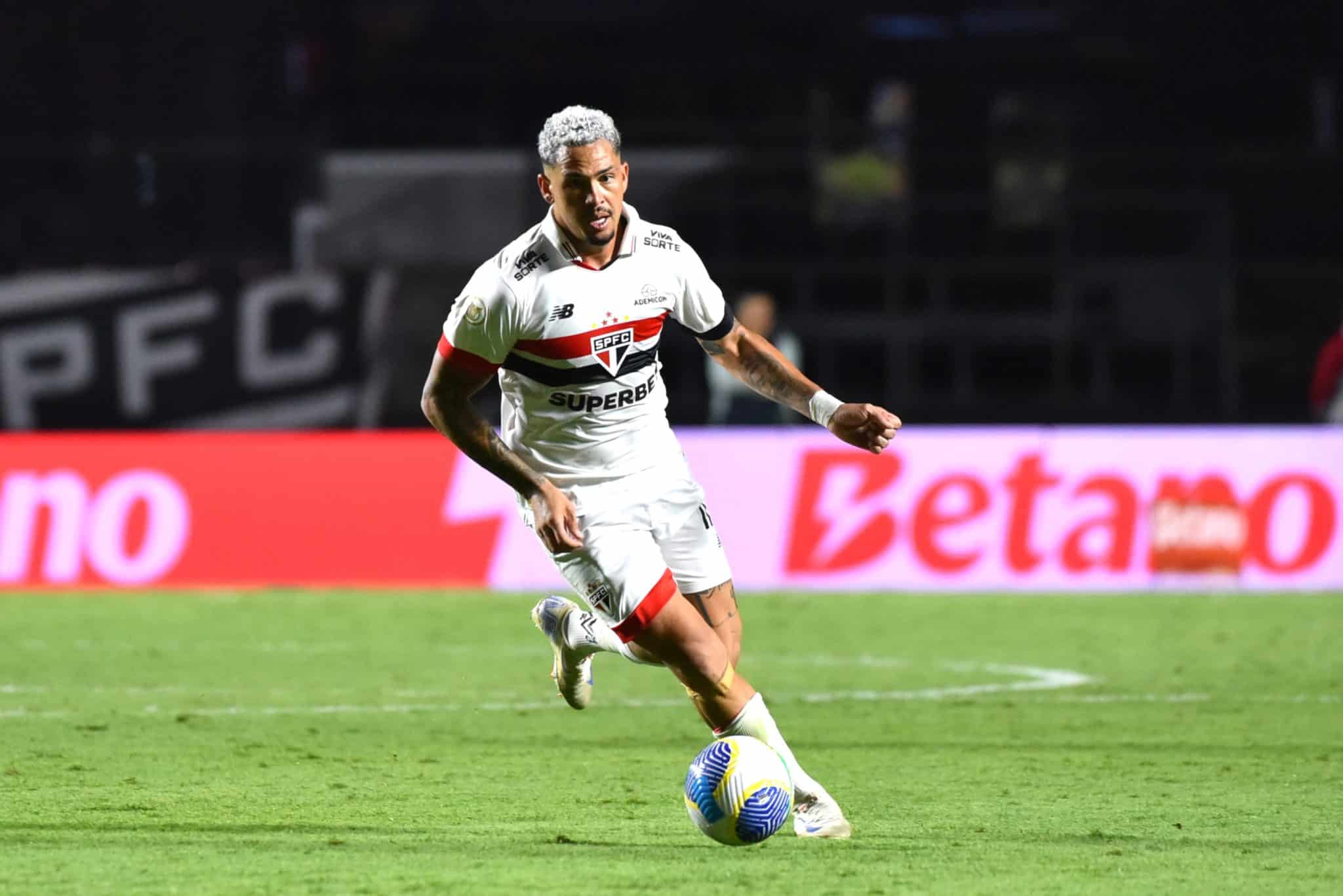 Luciano fez o gol do S&atilde;o Paulo na derrota para o Juventude (Foto: IconSport)
