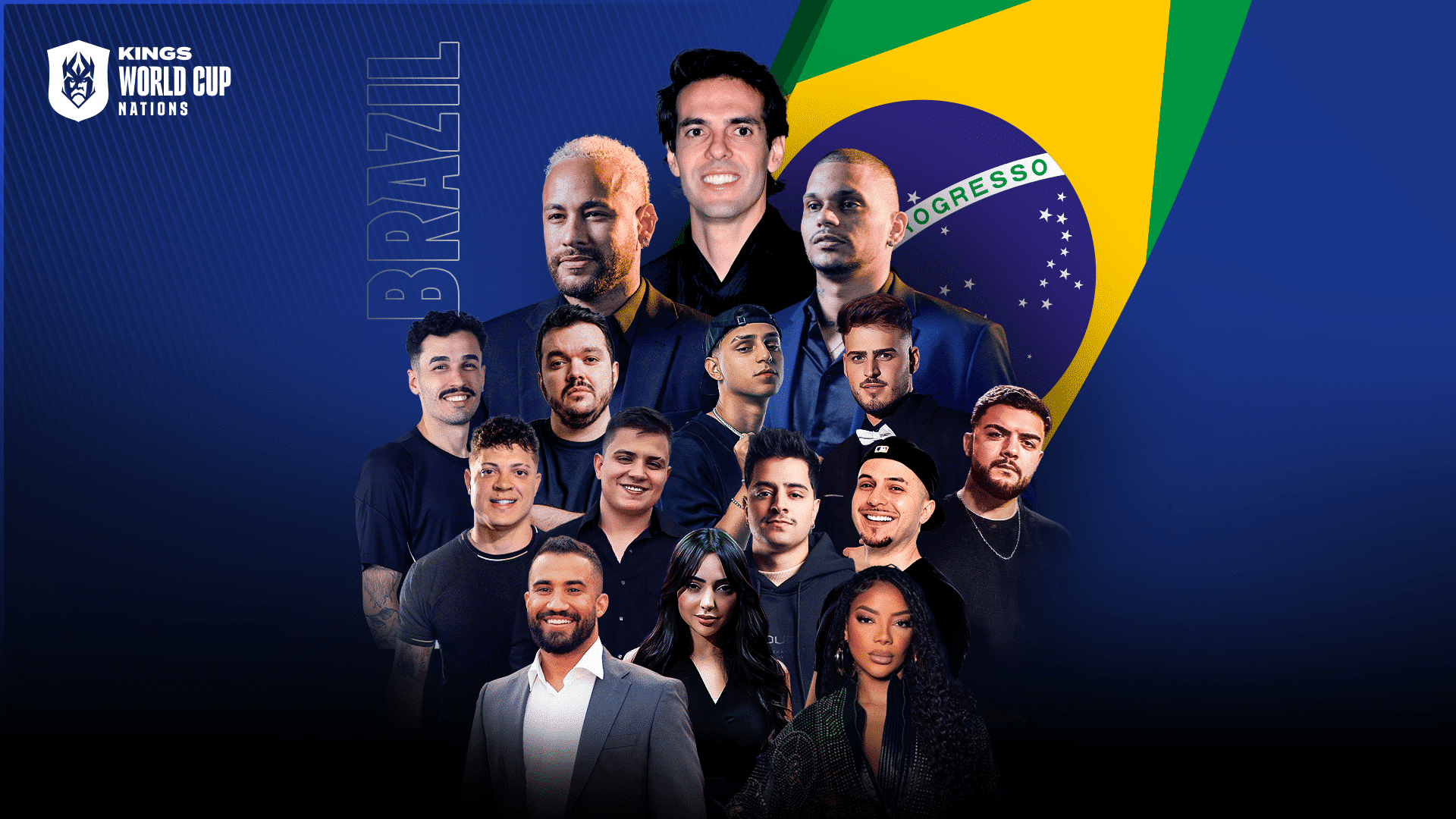 Torneio de Piqu&eacute;, Kings League chega ao Brasil com Neymar, Kak&aacute; e Ludmilla