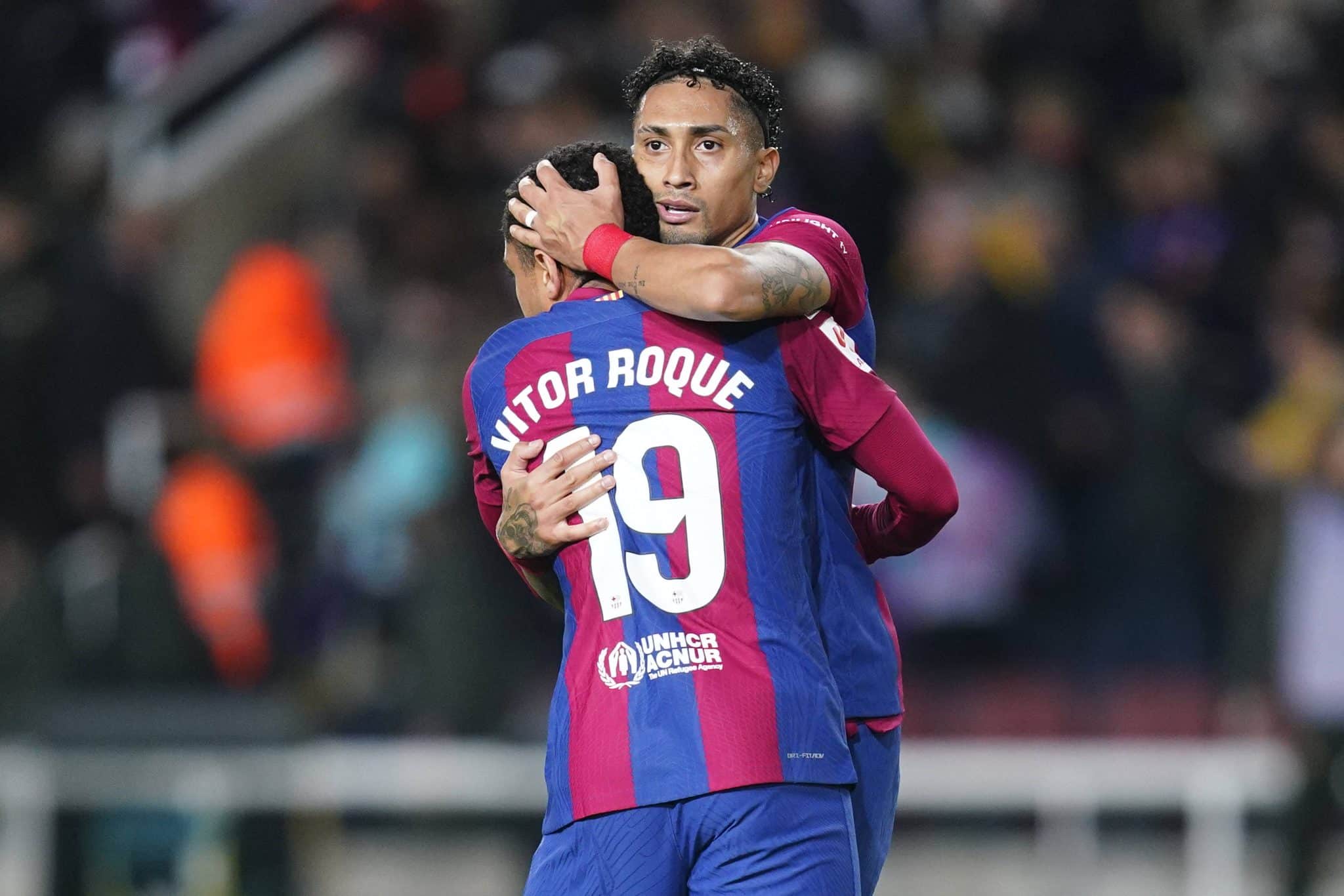 Vitor Roque Raphinha Barcelona