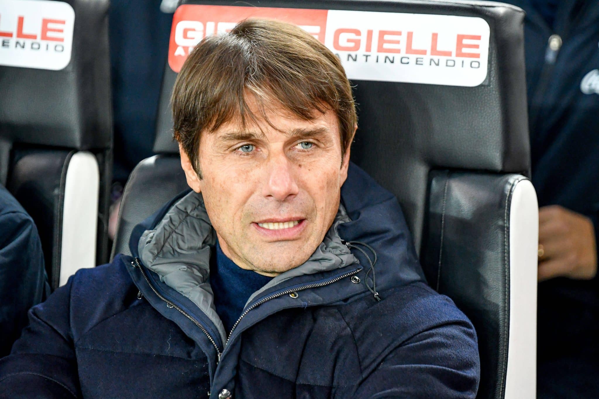 Antonio Conte, t&eacute;cnico do Napoli