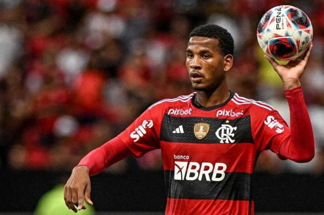 Cleiton em a&ccedil;&atilde;o pelo Flamengo