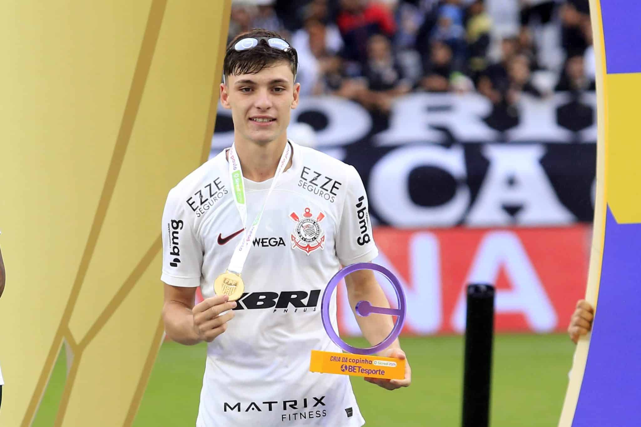 Breno Bidon craque Copinha Corinthians