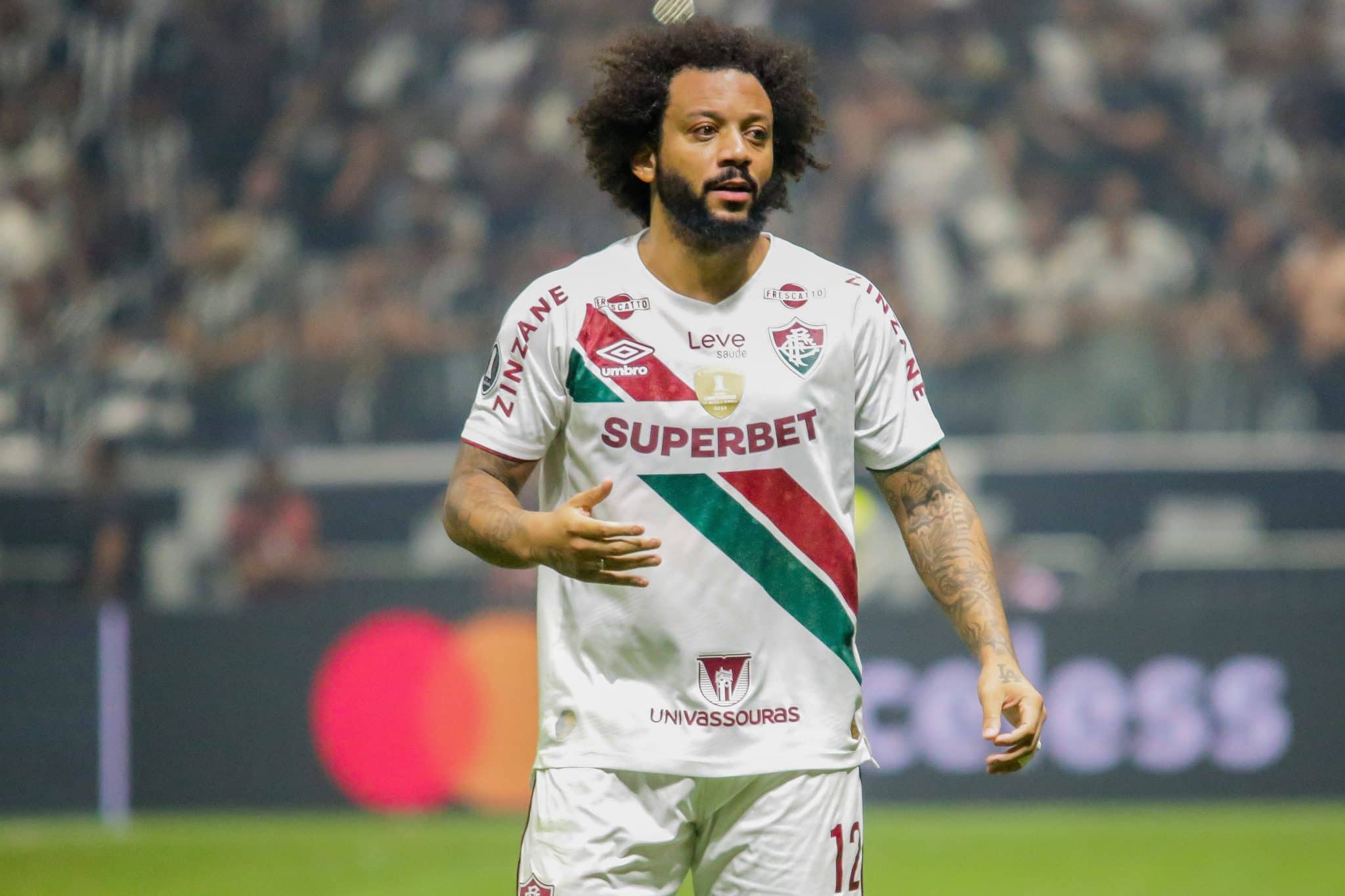 Marcelo em a&ccedil;&atilde;o pelo Fluminense