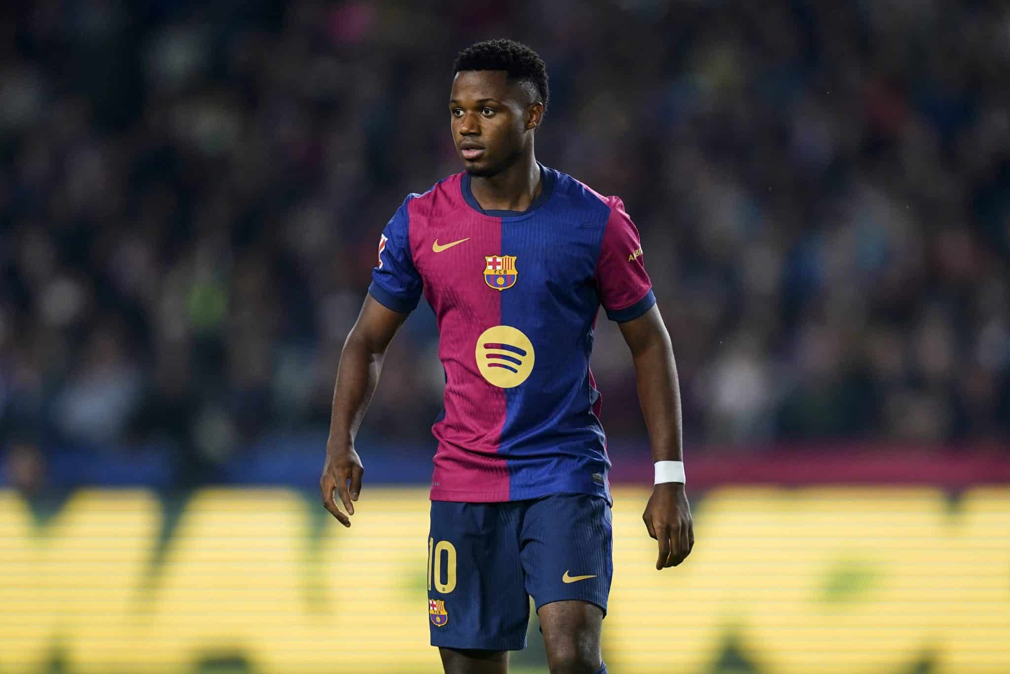 Ansu Fati, do Barcelona Foto: (Imago)