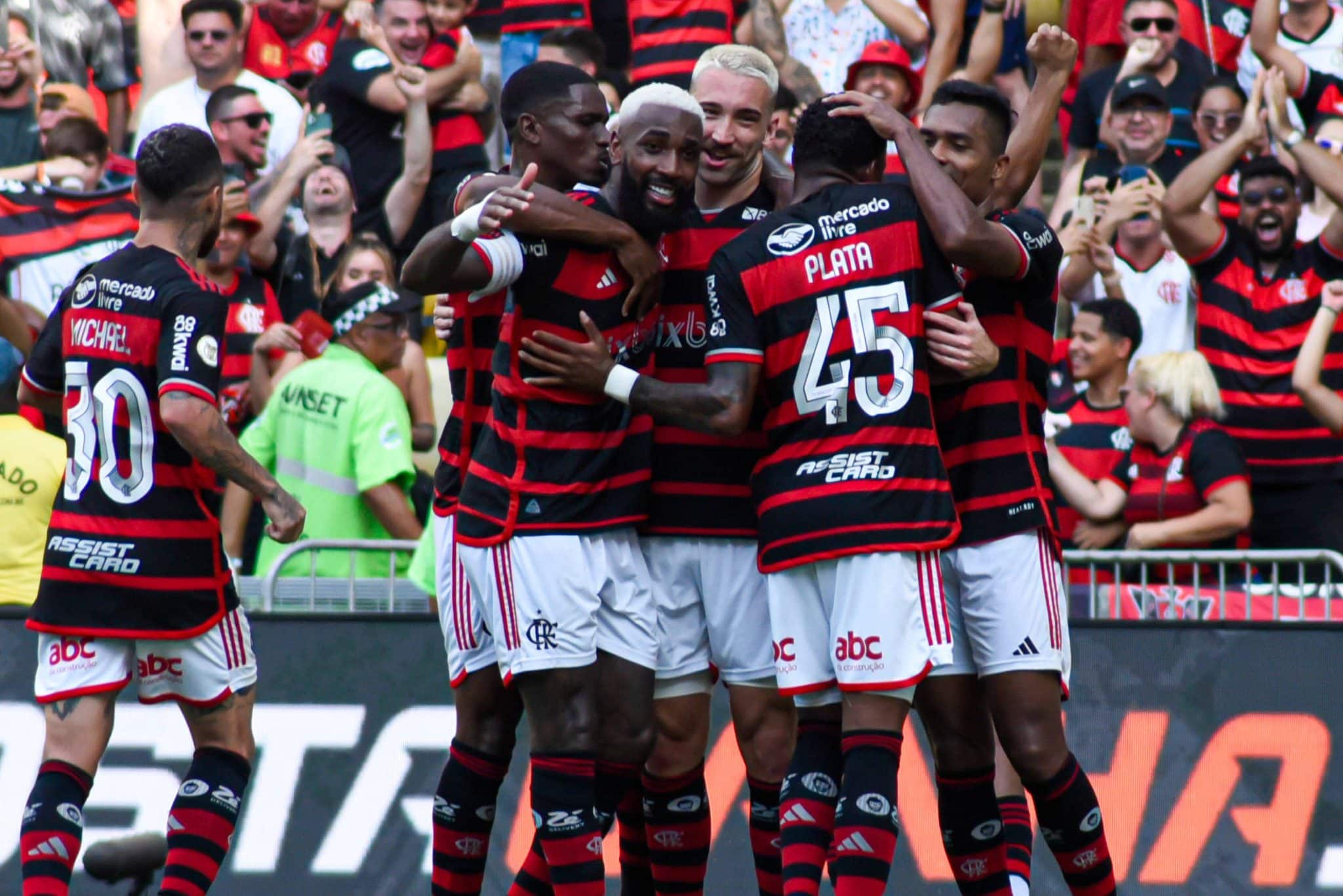 Inter v&ecirc; sonho de t&iacute;tulo brasileiro acabar diante de um Flamengo avassalador no 1&ordm; tempo