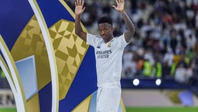 Vinicius Jr perde t&iacute;tulo de melhor jogador do mundo em tradicional jornal ingl&ecirc;s