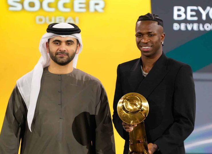 Vini Jr melhor do mundo, prêmio para Neymar e mais: Os vencedores do Globe Soccer Awards