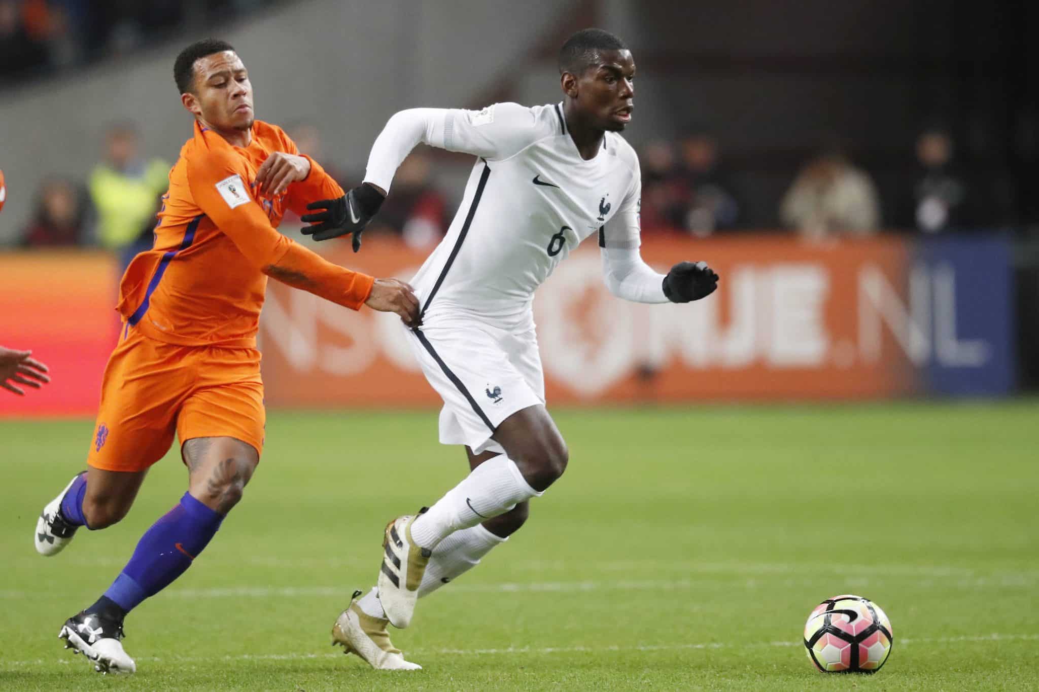 Paul Pogba Memphis Depay