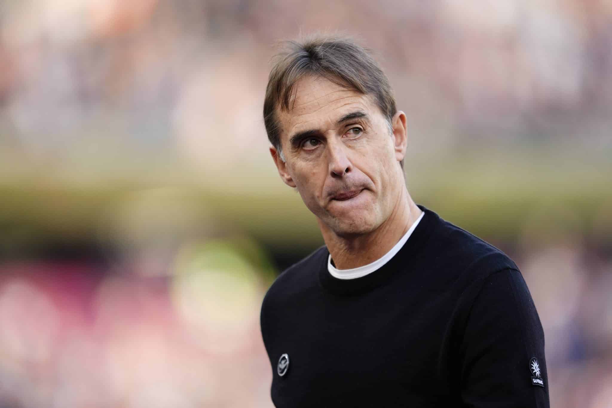 Lopetegui vive momento delicado no West Ham