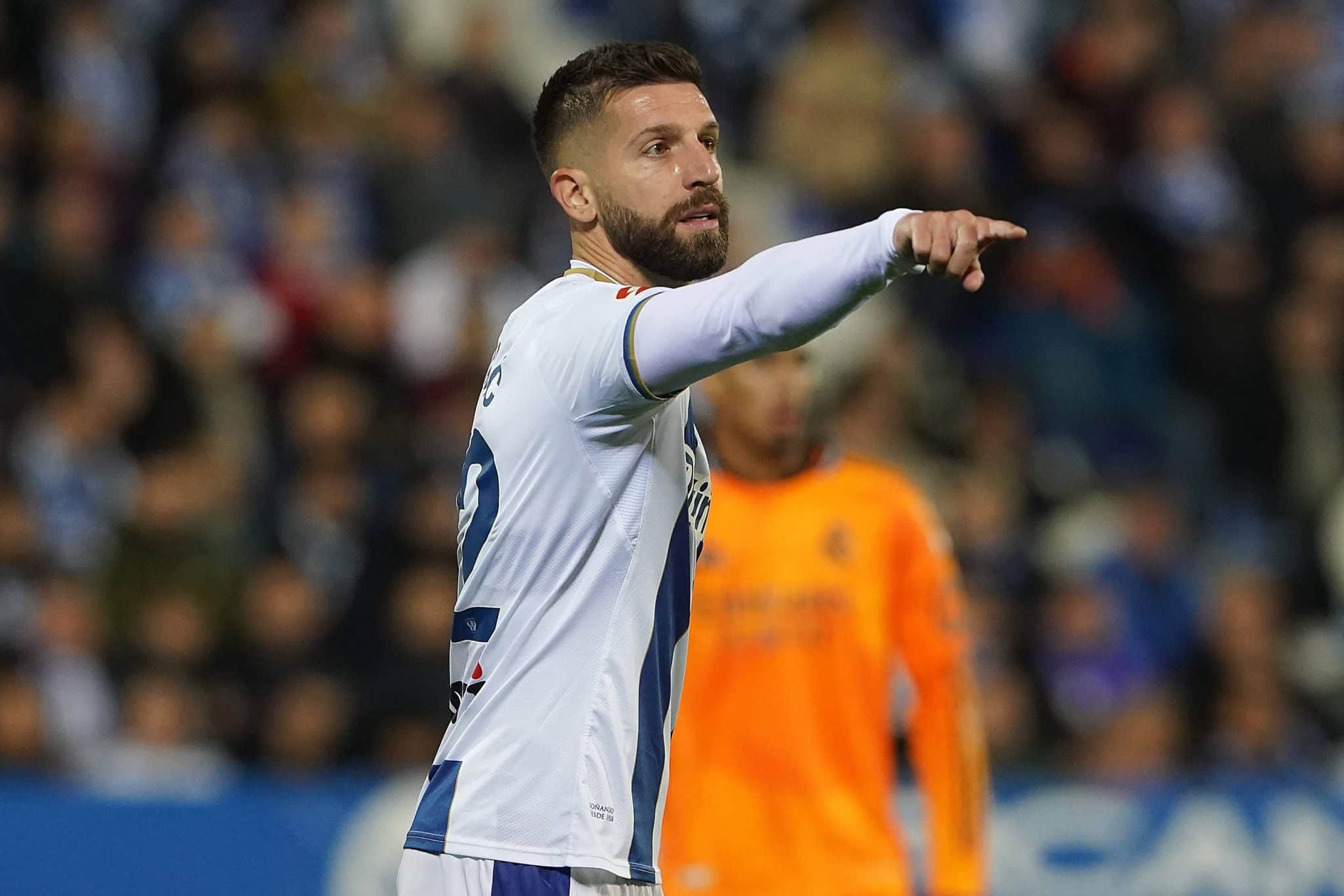 Matija Nastasic em a&ccedil;&atilde;o pelo Legan&eacute;s 