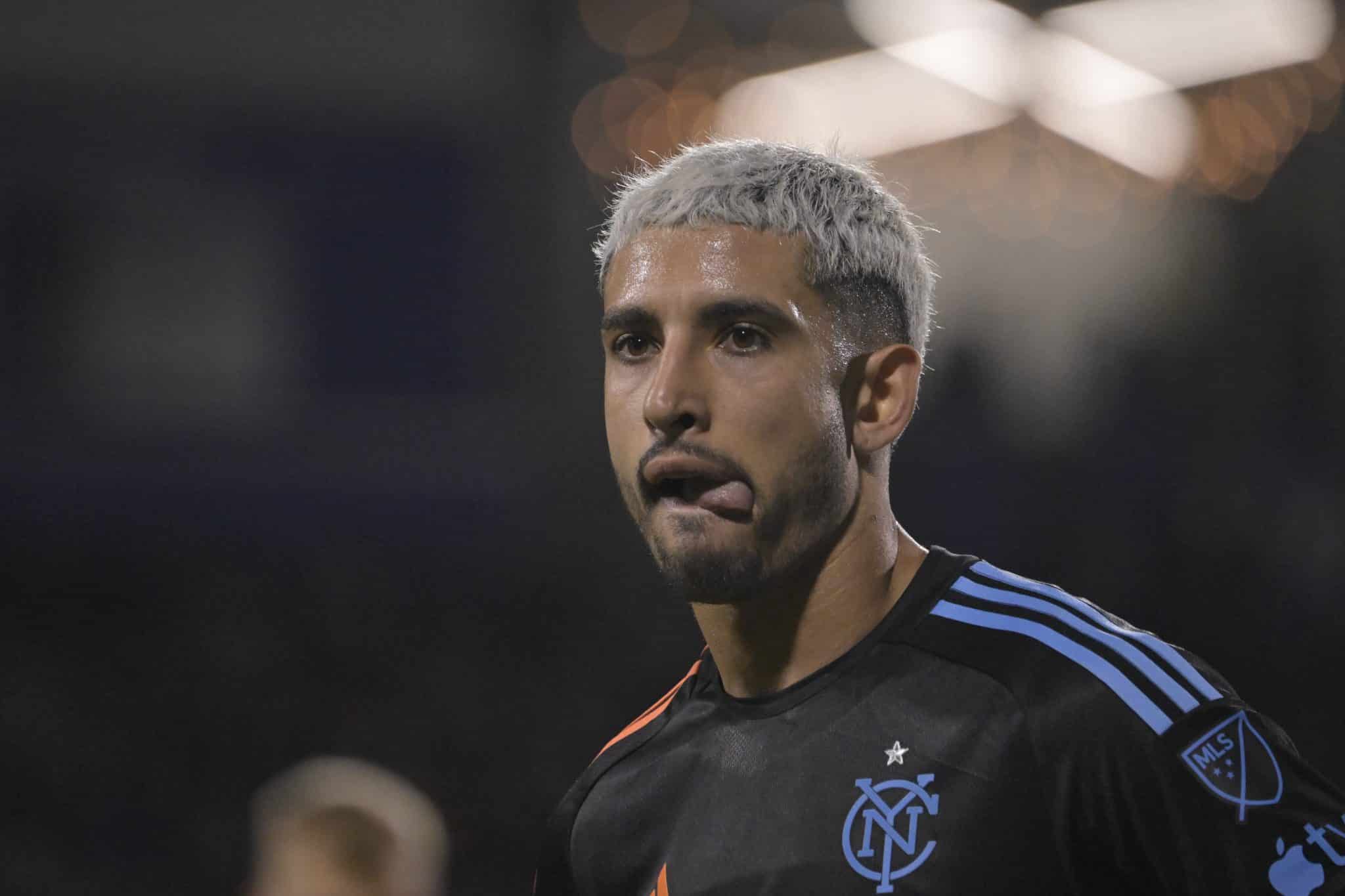 Santiago Rodriguez em a&ccedil;&atilde;o pelo New York City FC (Foto: Icon Sport)