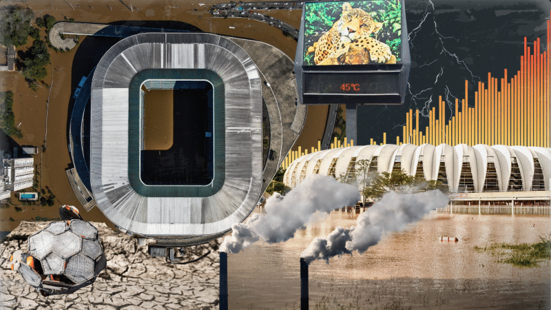 2024: o ano em que o futebol sentiu de vez as mudanças climáticas