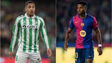 Ex-joias do Barcelona, Vitor Roque e Ansu Fati podem ser rivais no sul da Espanha