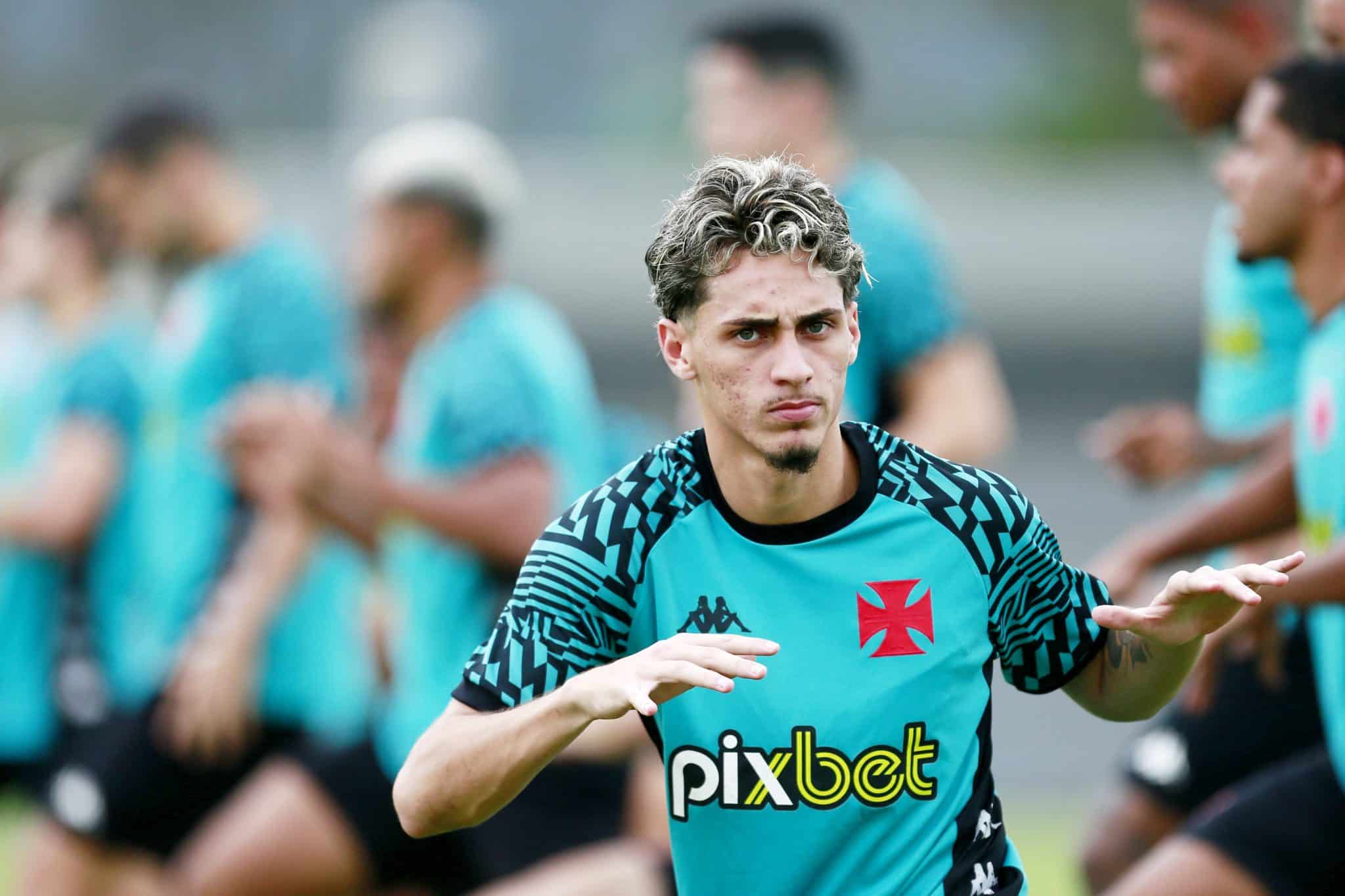 Marlon Gomes pelo Vasco Foto: (Daniel Ramalho/Vasco)