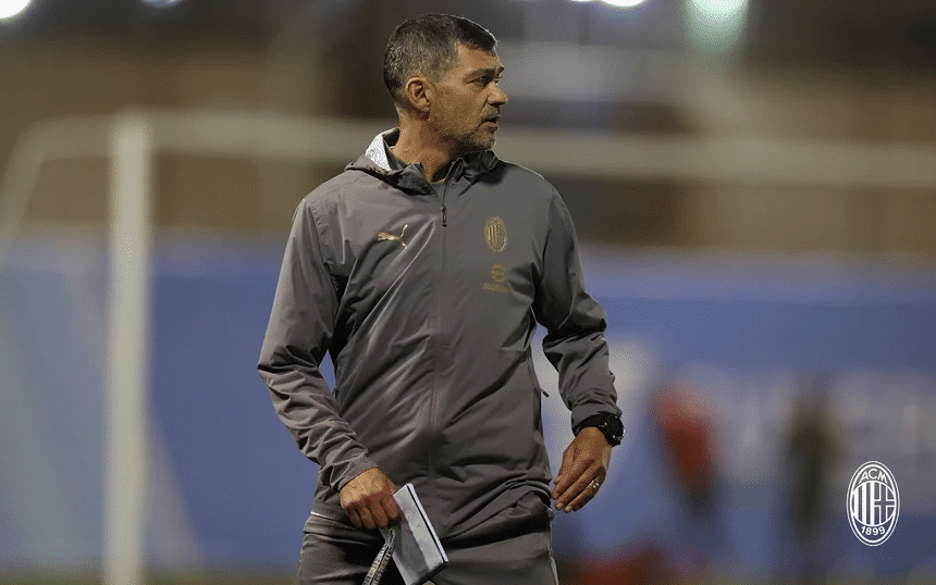 S&eacute;rgio Concei&ccedil;&atilde;o, novo t&eacute;cnico do Milan Foto: (Divulga&ccedil;&atilde;o/Milan)