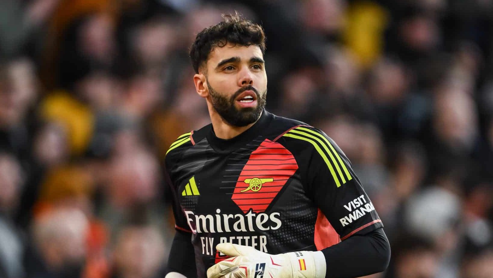 Arteta n&atilde;o ter&aacute; o goleiro Raya para o jogo deste domingo diante do Manchester City. Brasileiro Neto ser&aacute; o substituto