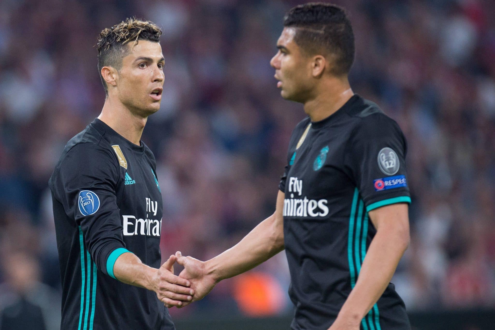 Cristiano Ronaldo sonha em reeditar parceria de sucesso com Casemiro