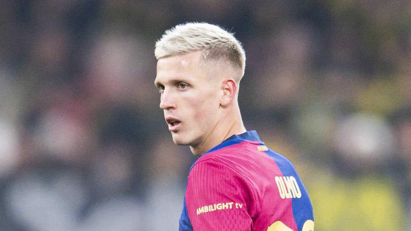 Dani Olmo parece cada vez mais distante do Barcelona. Milan pode ser o pr&oacute;ximo destino do meia, pelo menos pelos pr&oacute;ximos seis meses