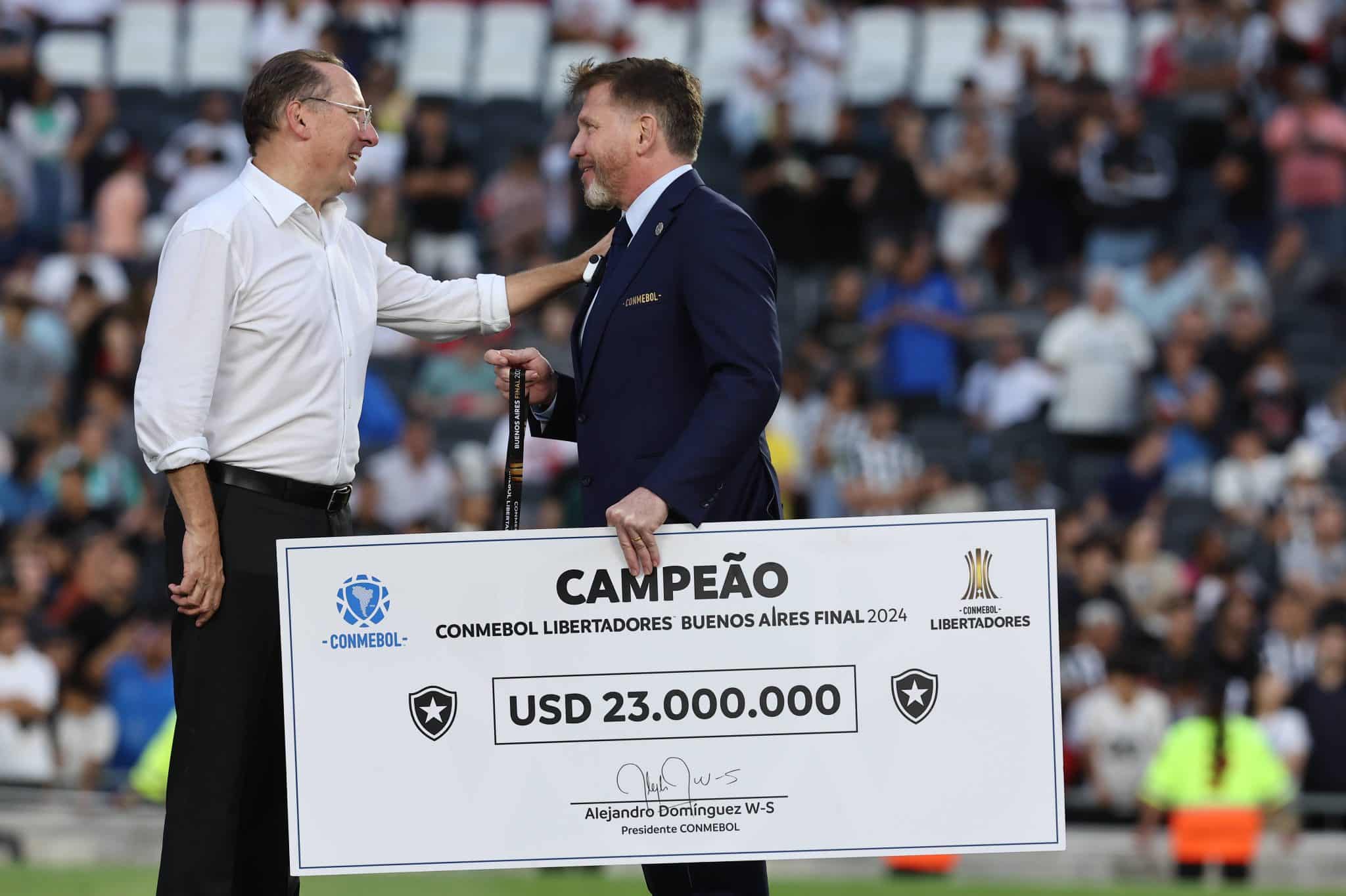Botafogo somou quase R$ 200 milhões em premiação na Copa Libertadores (Foto: Icon Sport)