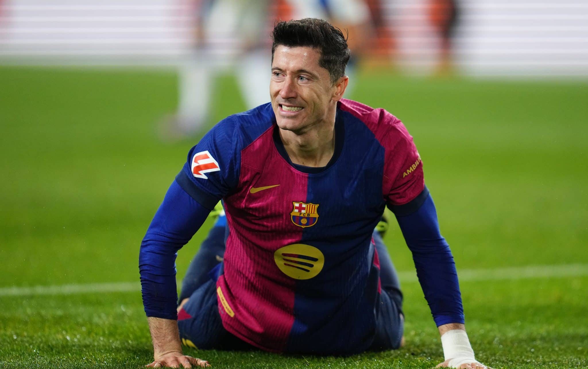 Robert Lewandowski, do Barcelona Foto: (IconSport)