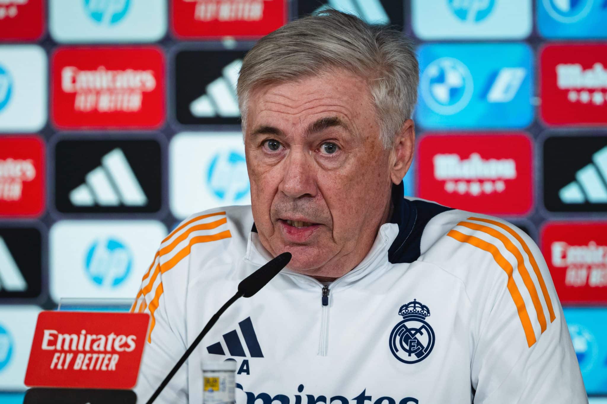 Carlo Ancelotti, t&eacute;cnico do Real Madrid Foto: (IconSport)