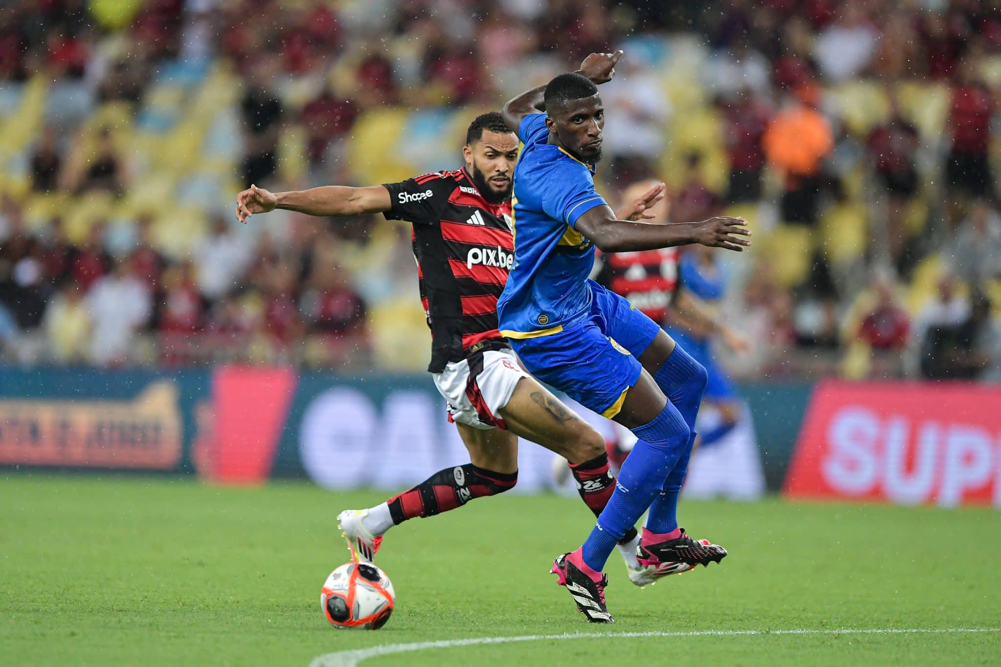 Juninho em a&ccedil;&atilde;o pelo Flamengo