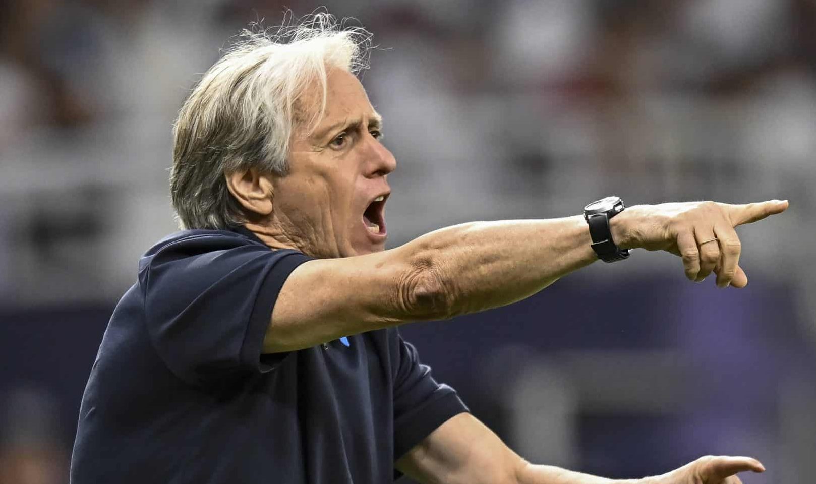Jorge Jesus coloca futuro de Neymar no Al-Hilal nas m&atilde;os dos pr&oacute;prio atacante brasileiro e lamenta problemas de les&atilde;o do craque.