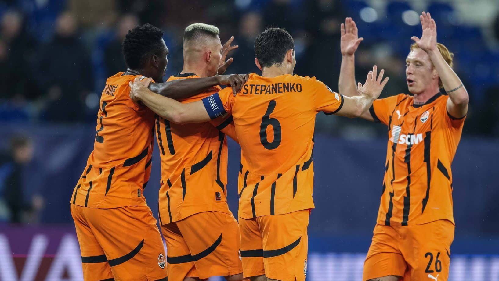 Shakhtar Donetsk mant&eacute;m viva a esperan&ccedil;a de classifica&ccedil;&atilde;o para as oitavas de final da Champions League