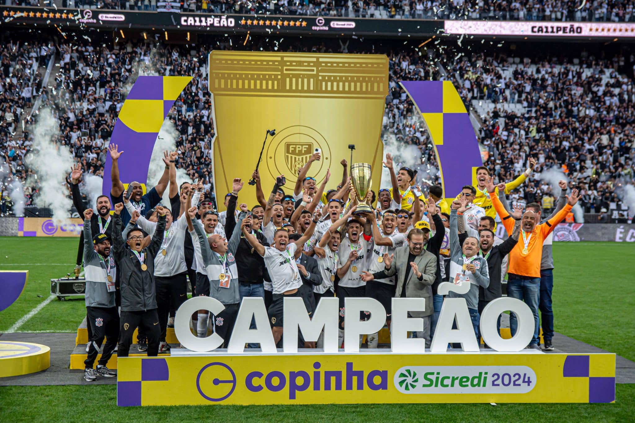 Corinthians Campe&atilde;o Copinha 2024