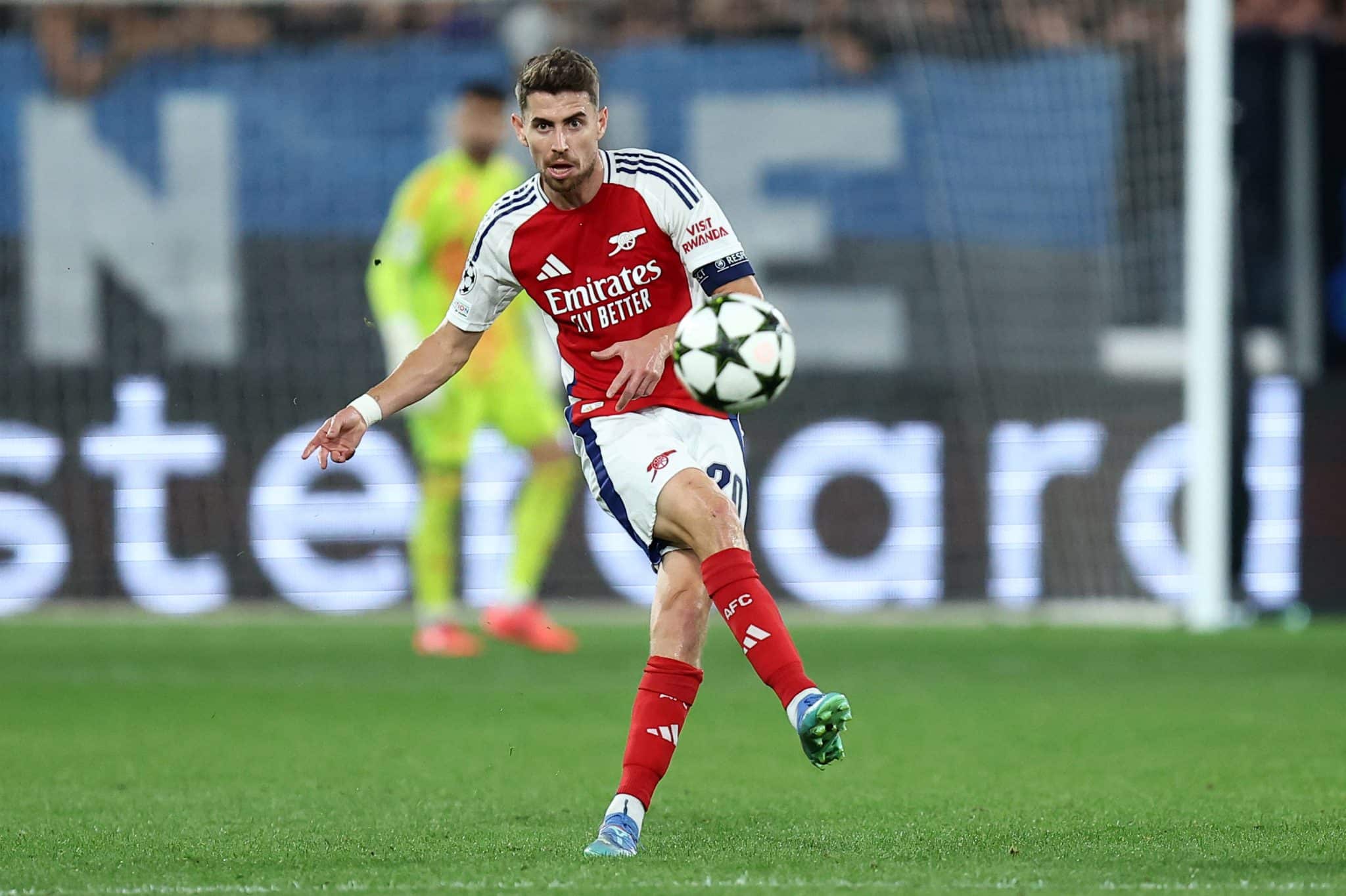 Jorginho em a&ccedil;&atilde;o pelo Arsenal