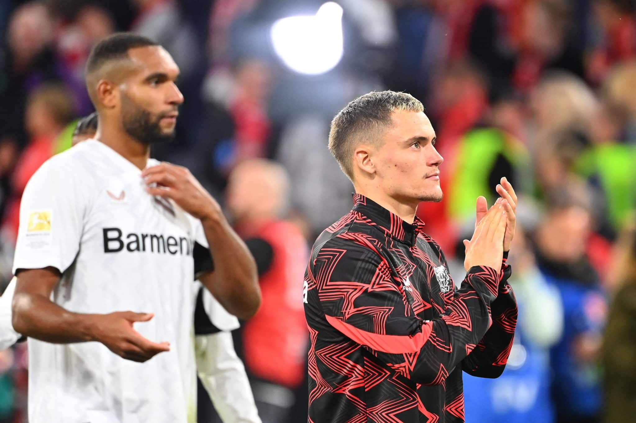 Jonathan Tah e Florian Wirtz