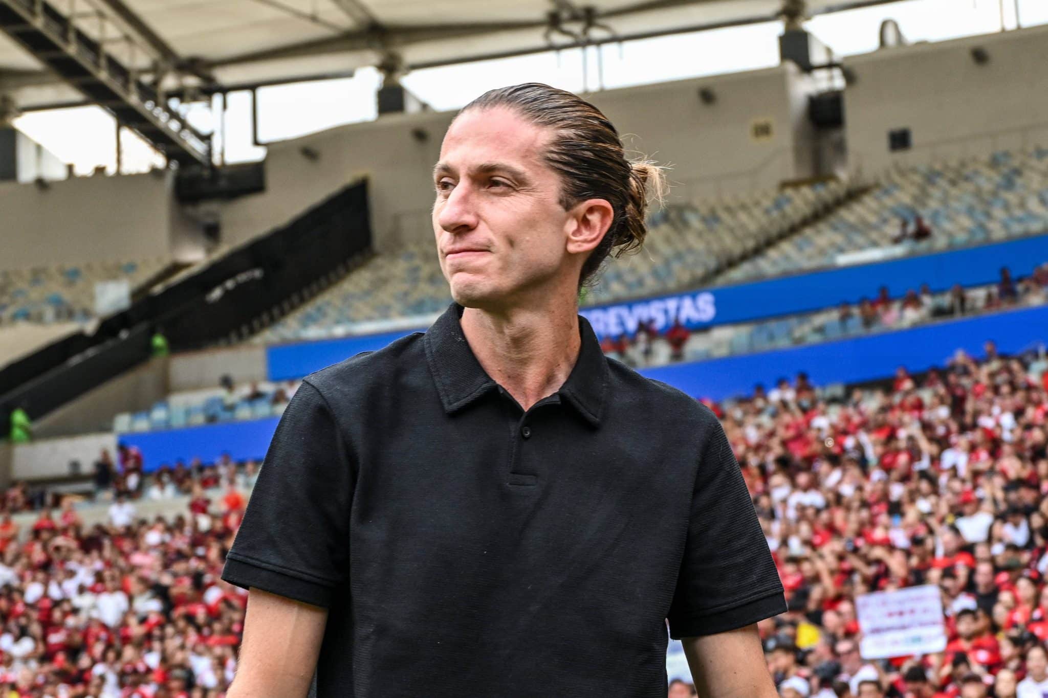 Filipe Lu&iacute;s, t&eacute;cnico do Flamengo