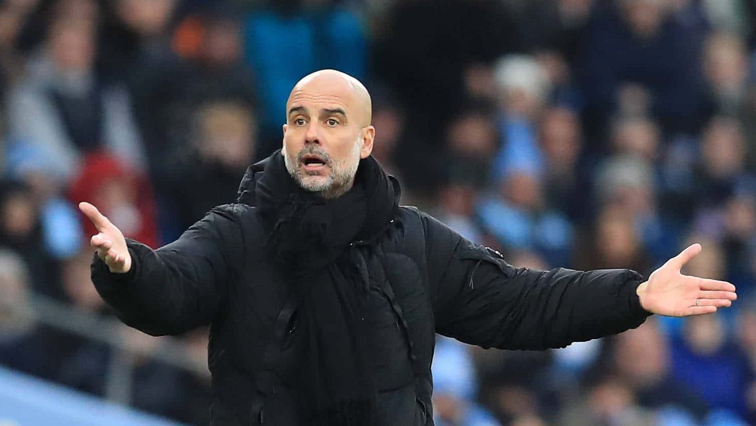 Guardiola n&atilde;o ter&aacute; vida f&aacute;cil no Manchester City em fevereiro (Foto: Imago)