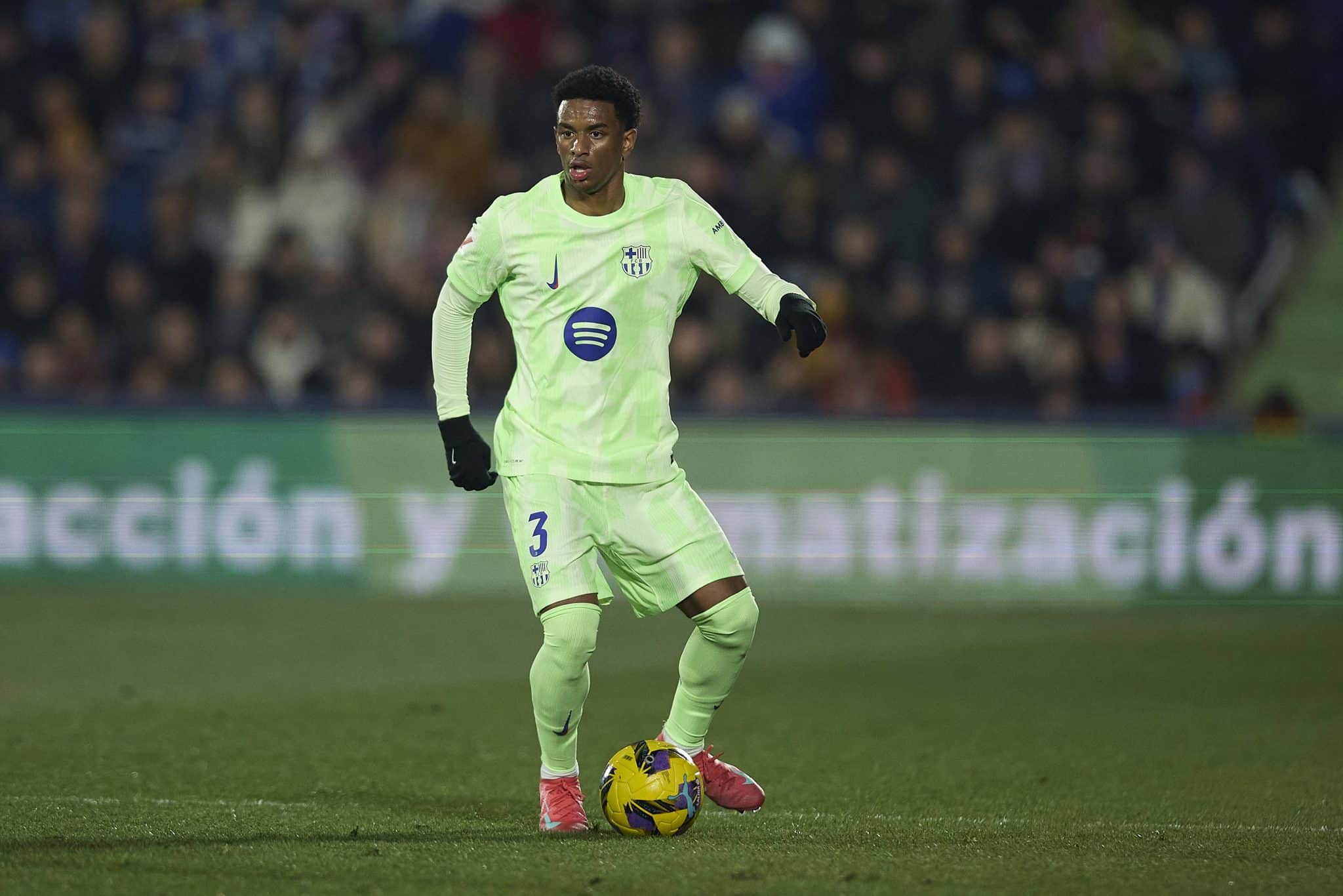 Balde em a&ccedil;&atilde;o durante Getafe 1 x 1 Barcelona