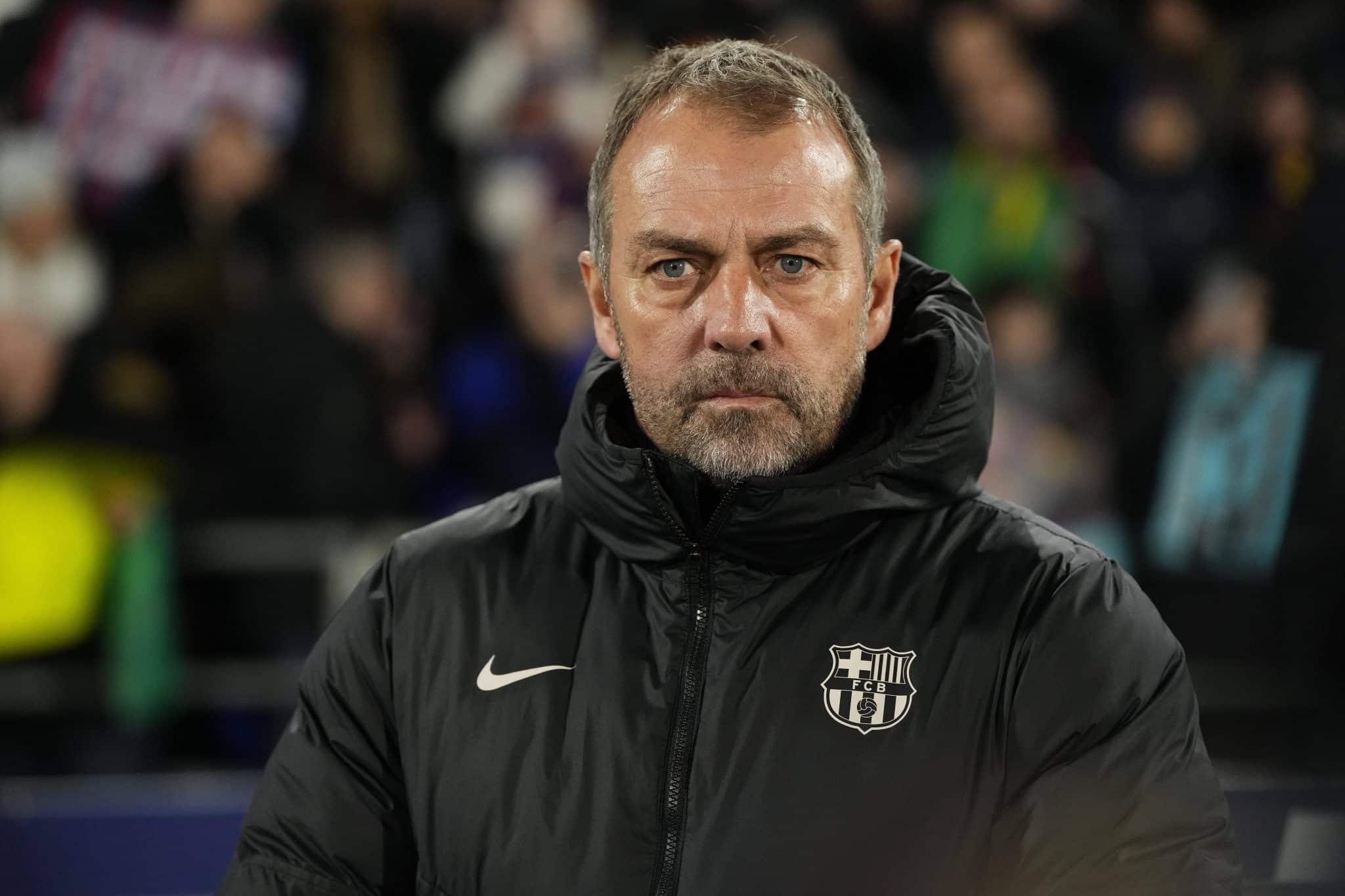 Hansi Flick, t&eacute;cnico do Barcelona