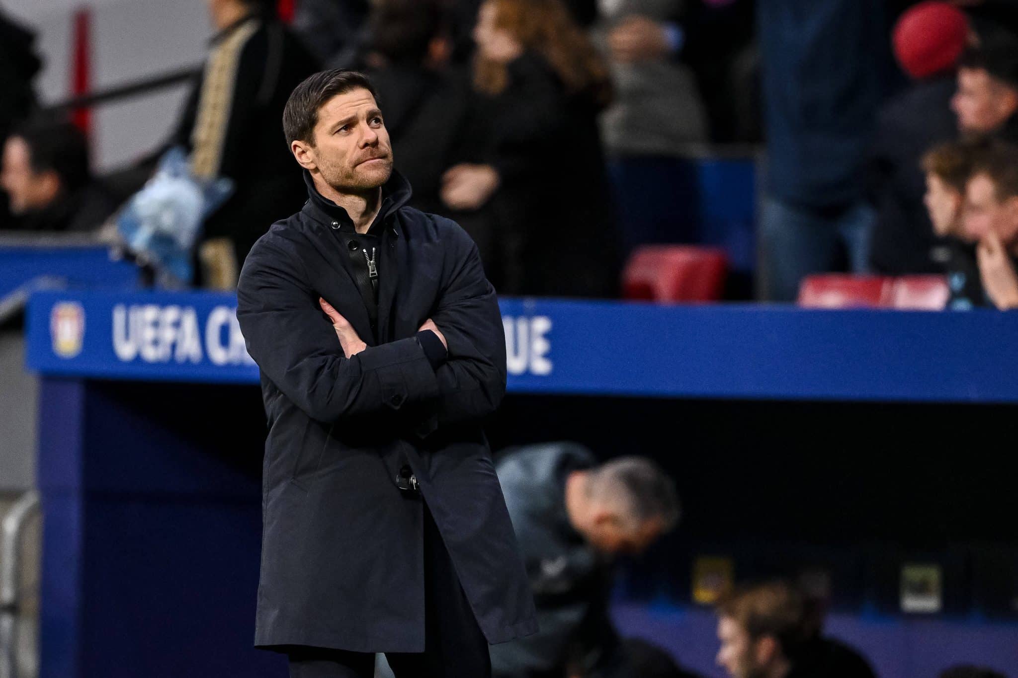 Xabi Alonso durante Atl&eacute;tico de Madrid 2 x 1 Bayer Leverkusen 