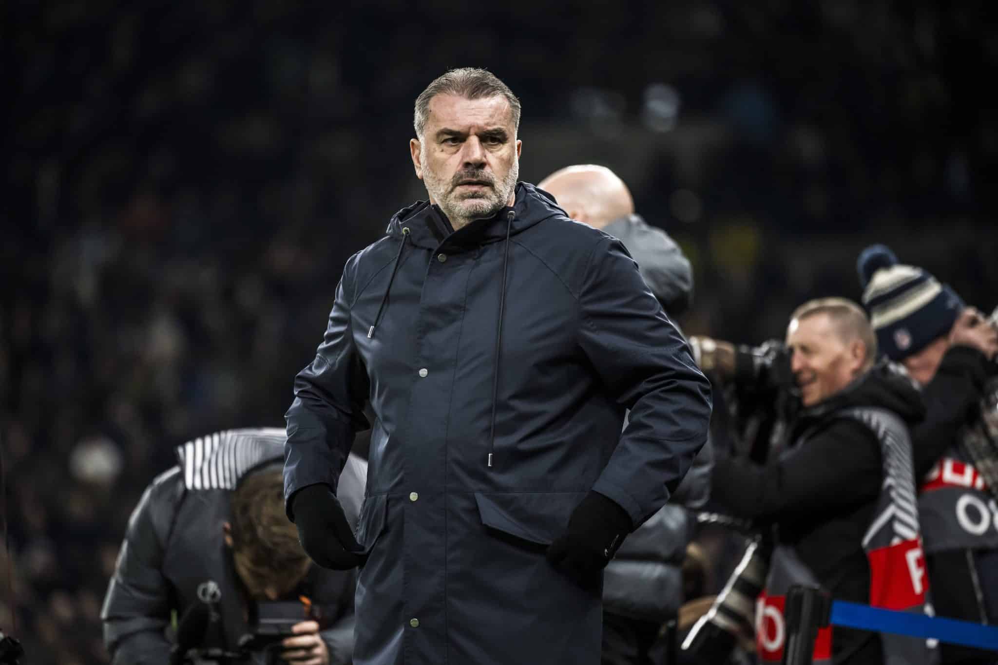 Ange Postecoglou, t&eacute;cnico do Tottenham