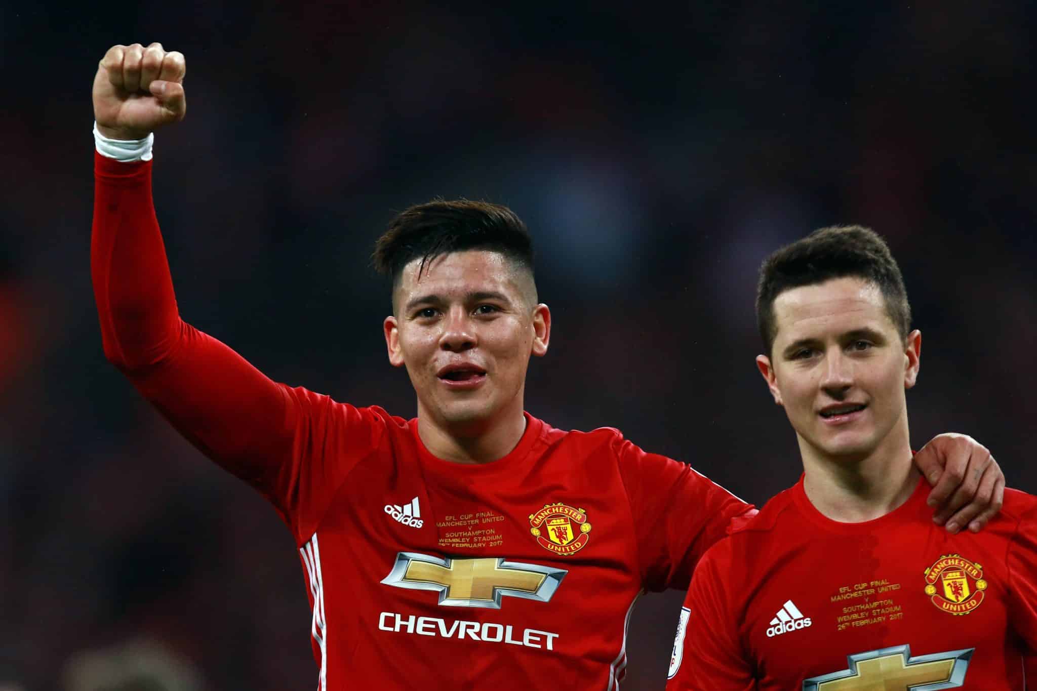 Rojo e Herrera nos tempos de Manchester United 