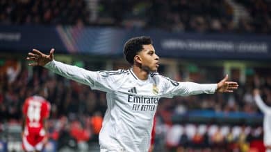 Decisivo de novo, Rodrygo coloca d&uacute;vida em Ancelotti sobre posi&ccedil;&atilde;o de Vini Jr e Mbapp&eacute;