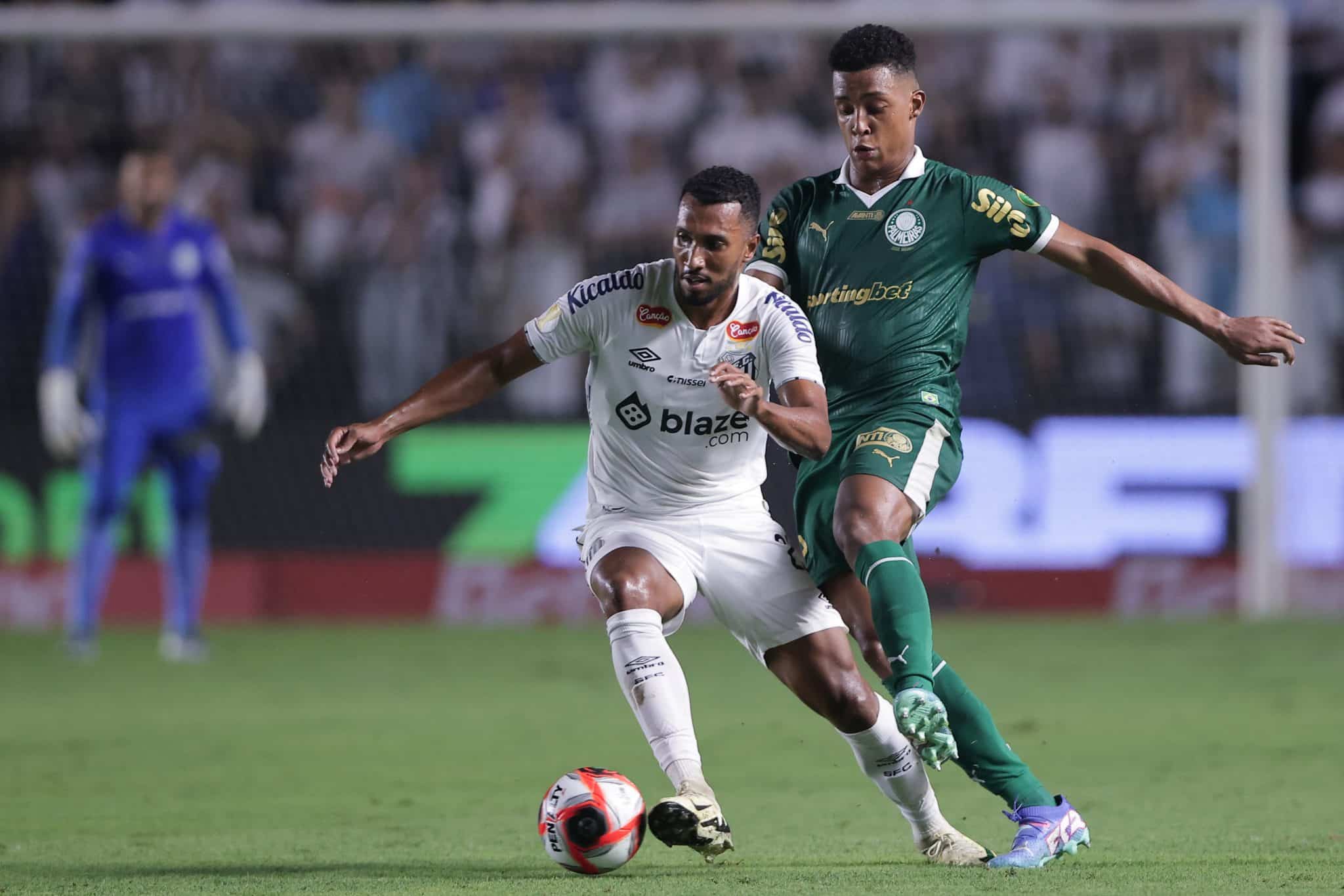Santos se entrega contra o Palmeiras, mas in&iacute;cio de temporada pesa e cobra caro