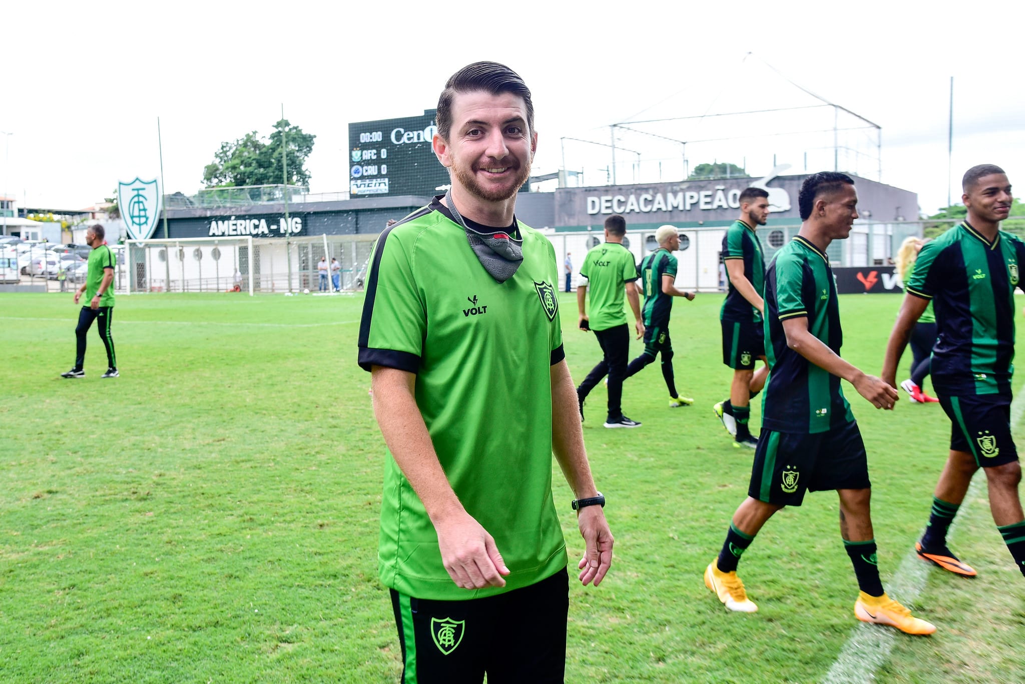 William Batista come&ccedil;ou a se destacar na base do Am&eacute;rica-MG Foto: (Mour&atilde;o Panda /Am&eacute;rica)
