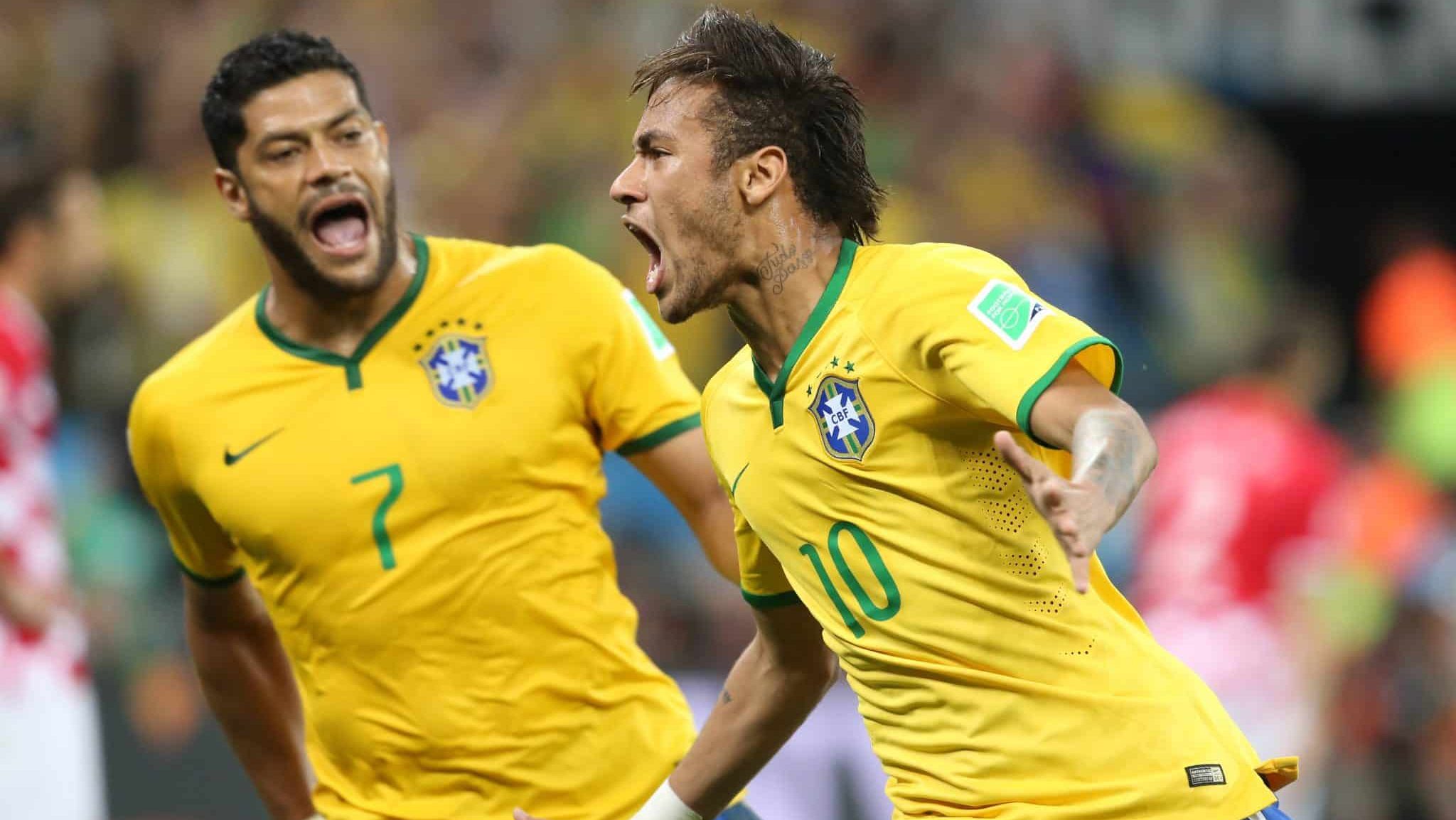 Hulk Neymar Atl&eacute;tico-MG Santos sele&ccedil;&atilde;o brasileira Brasil