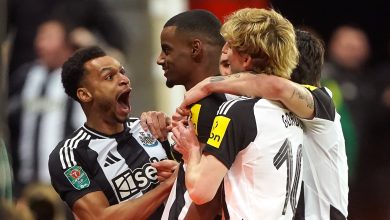 Martinelli aumenta pesadelo do Arsenal, que cai para um Newcastle que pode fazer hist&oacute;ria