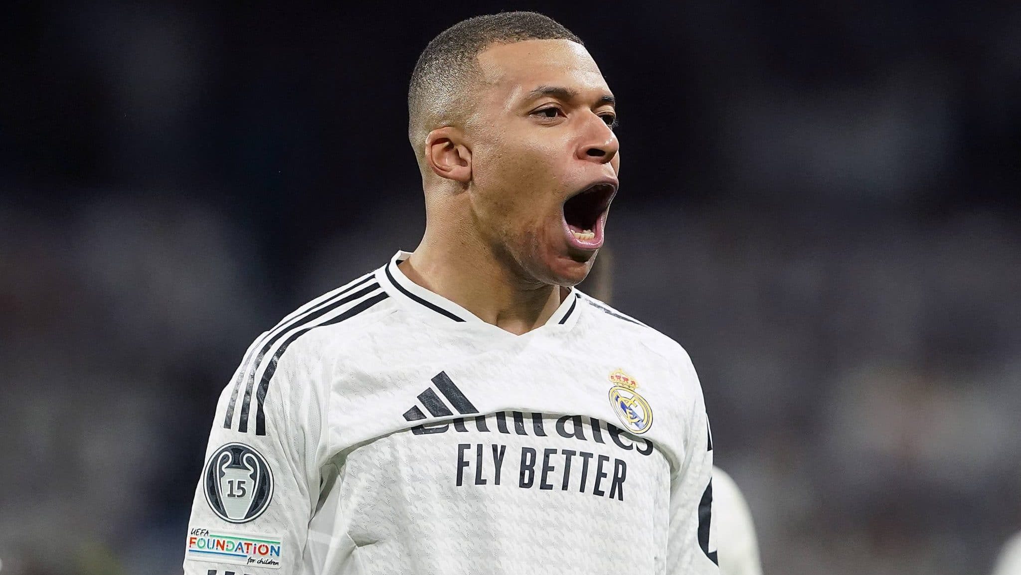 Kiylian Mbapp&eacute; est&aacute; acostumado a fazer gols no Real Madrid Foto: (Imago)