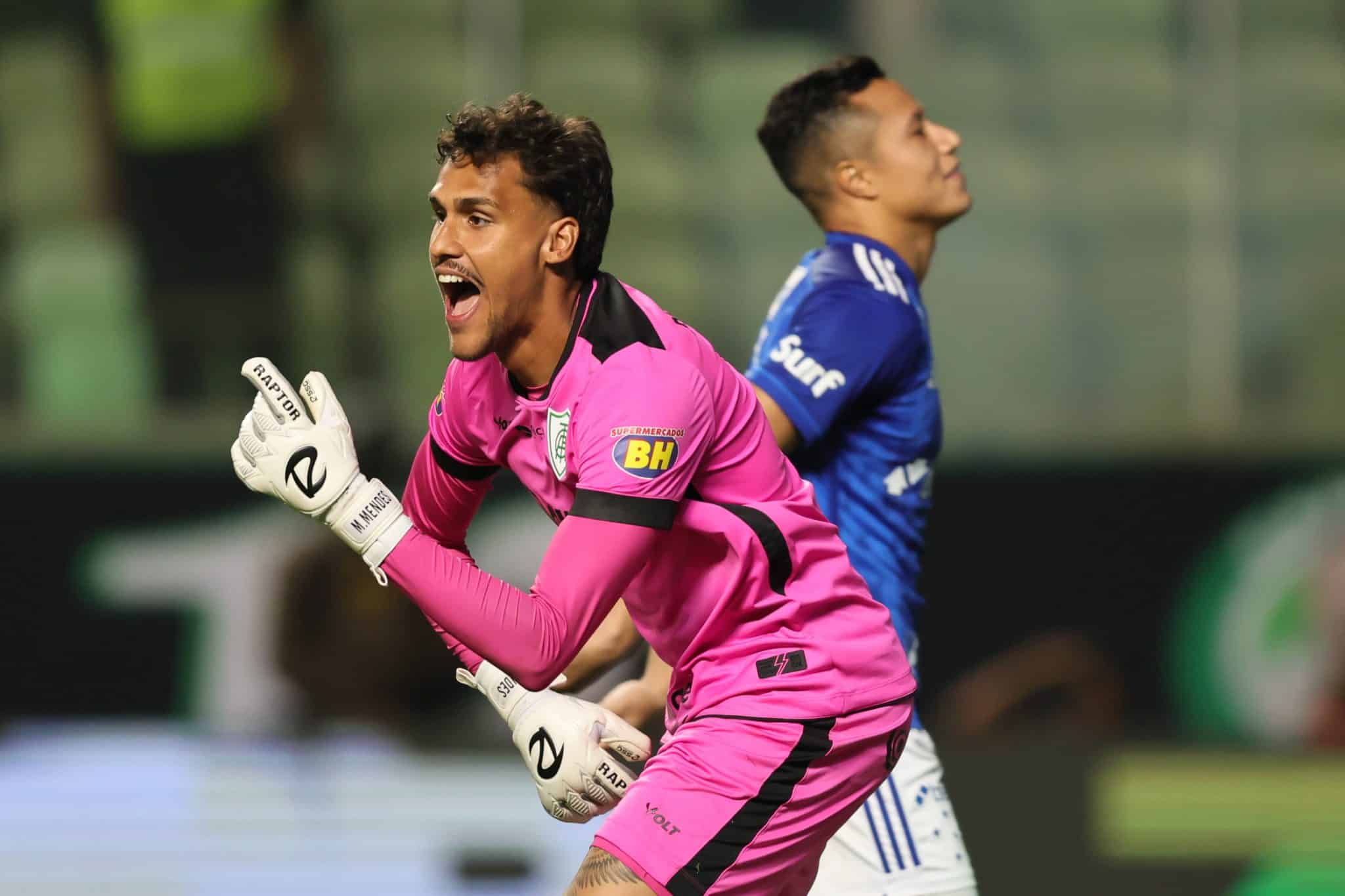 Matheus Mandes Am&eacute;rica Atl&eacute;tico Cruzeiro