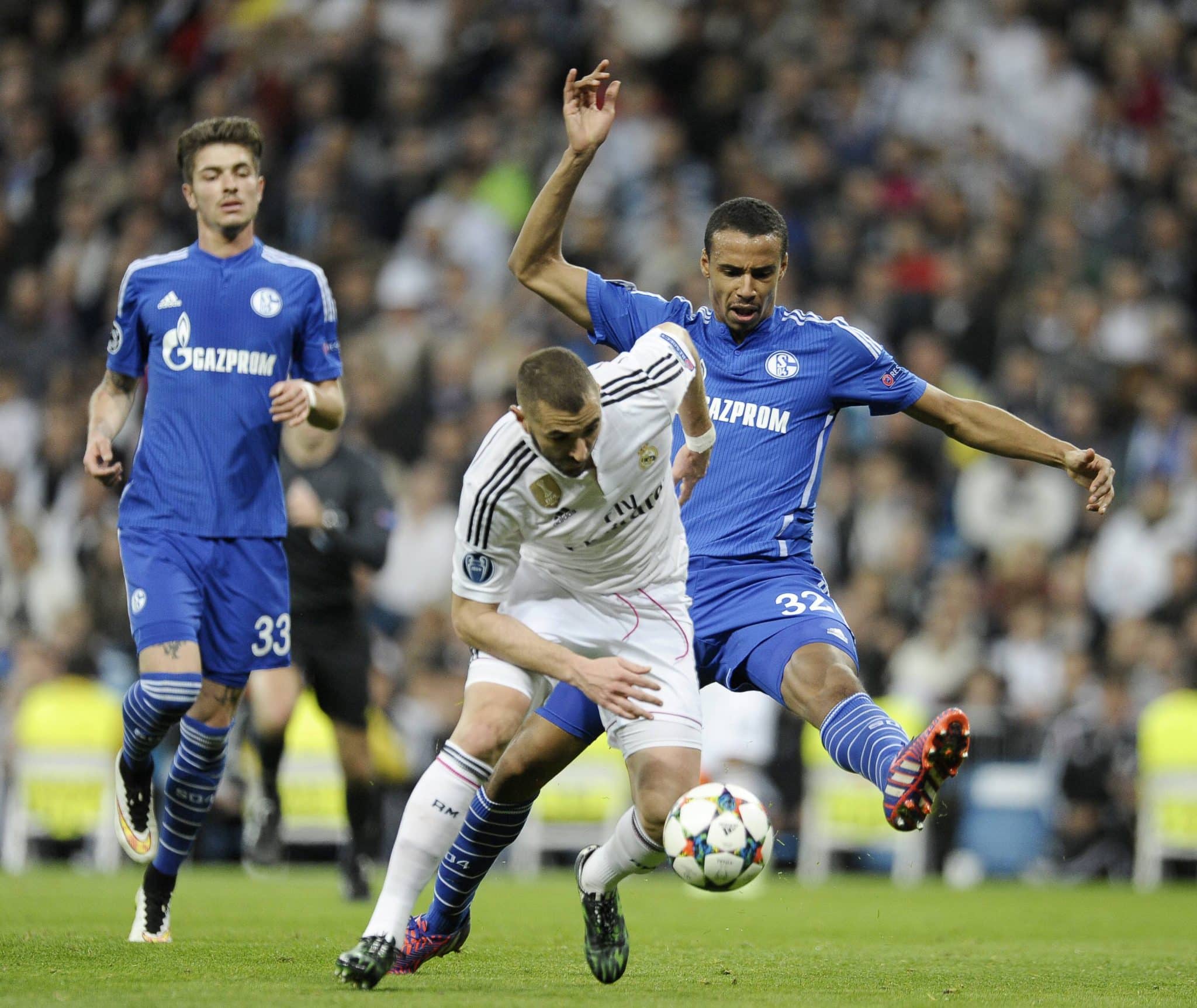 Real Madrid sofreu mais do que o necess&aacute;rio diante do Schalke 04 para avan&ccedil;ar &agrave;s oitavas de final da Champions League 2014/2015