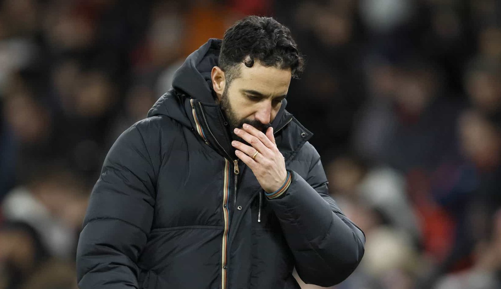 R&uacute;ben Amorim demonstra preocupa&ccedil;&atilde;o com situa&ccedil;&atilde;o do United na tabela da Premier League