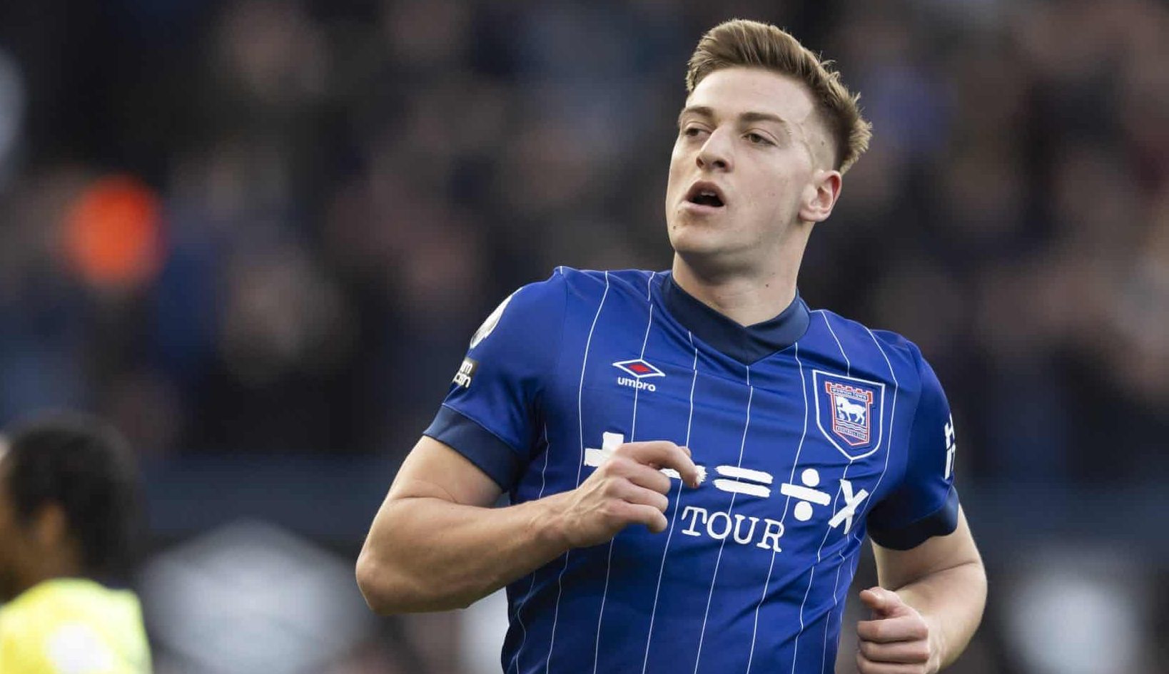 Liam Delap pelo Ipswich Town Foto: (Imago)