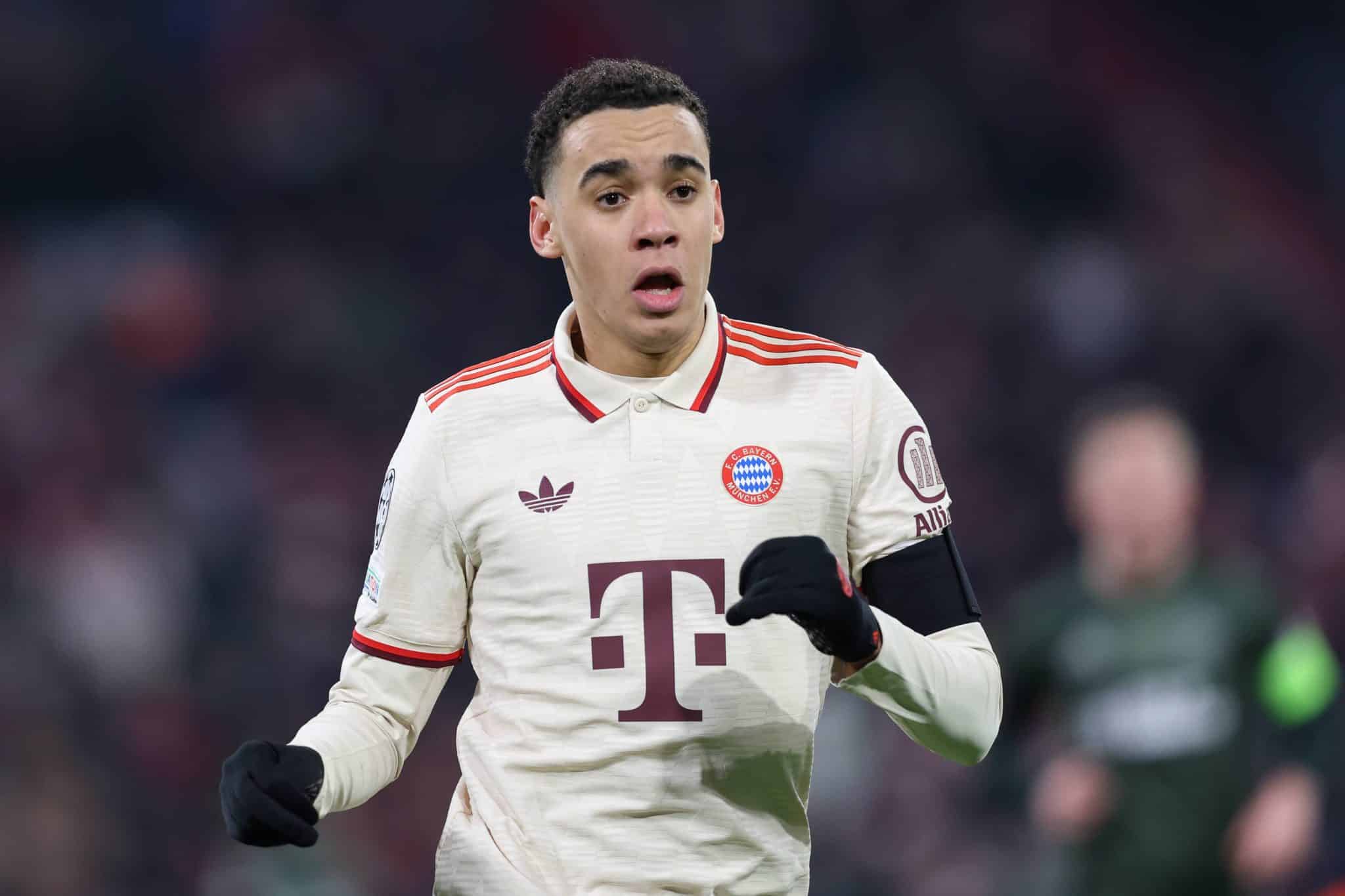 Jamal Musiala &eacute; o cara do Bayern de Munique Foto: (Imago)