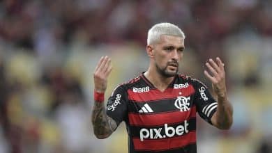 1&ordm; gol e assist&ecirc;ncia com a 10: Arrascaeta honra legado de Zico em goleada do Flamengo